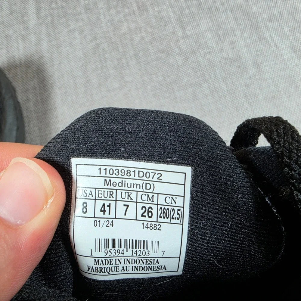 Brooks Revel 6 Running Shoes Mens 8 Black Grey Athletic Sneakers EUC